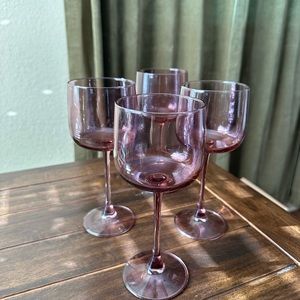 Our Place Tinted Stemmed Wine Glasses